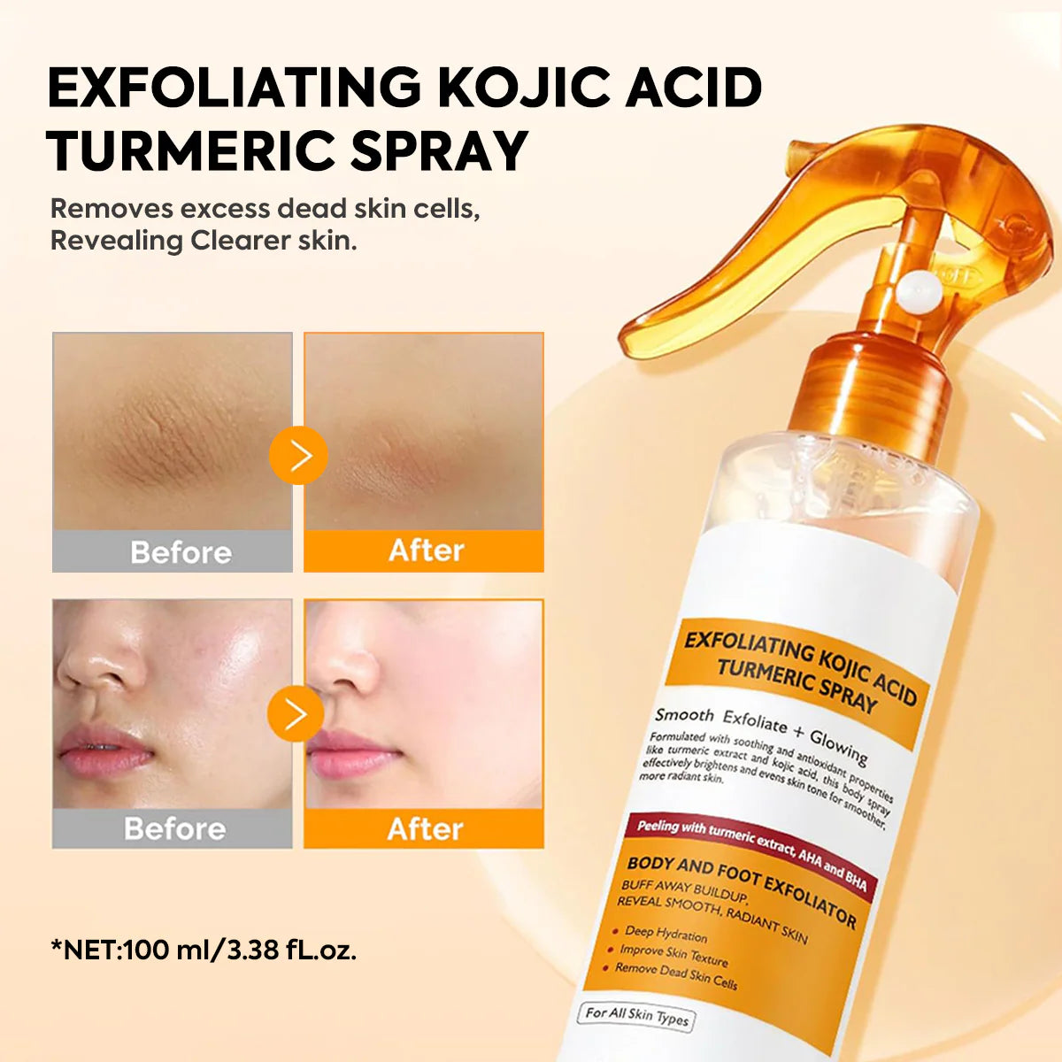 Vivoraco - Exfoliating Turmeric Spray