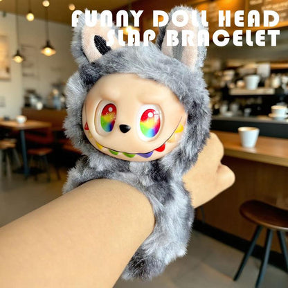 Creative Clapping Circle Plush Bracelet