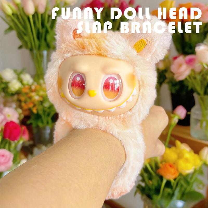 Creative Clapping Circle Plush Bracelet