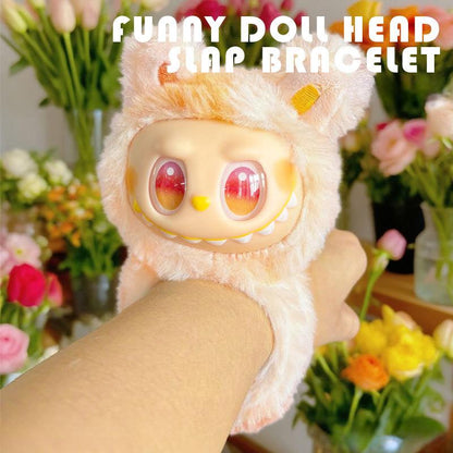 Creative Clapping Circle Plush Bracelet