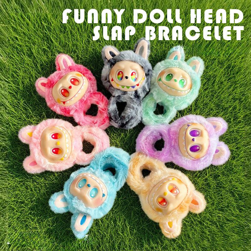 Creative Clapping Circle Plush Bracelet