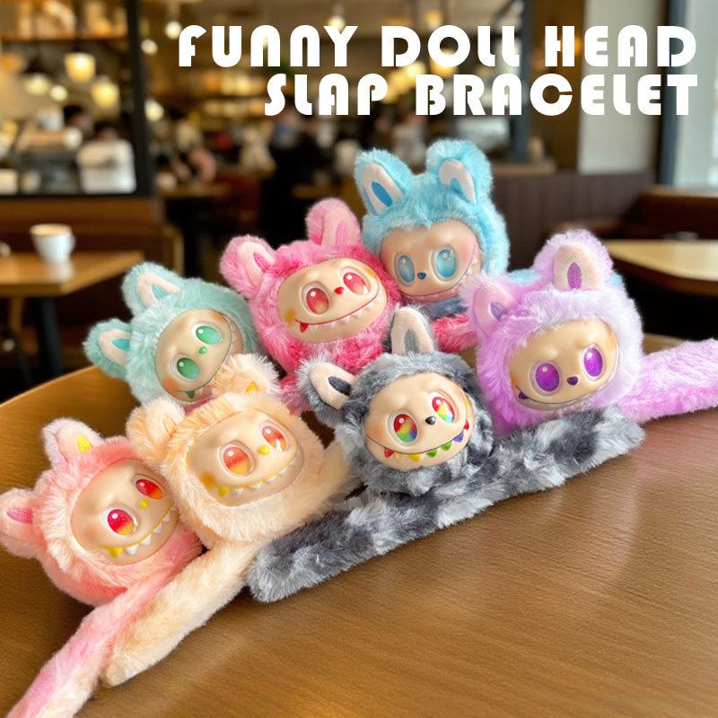 Creative Clapping Circle Plush Bracelet